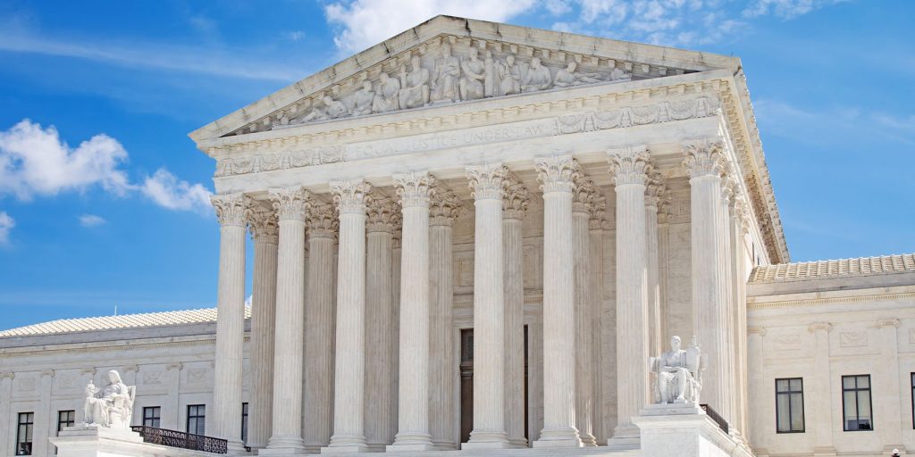 The U.S. Supreme Court building in Washington, D.C.